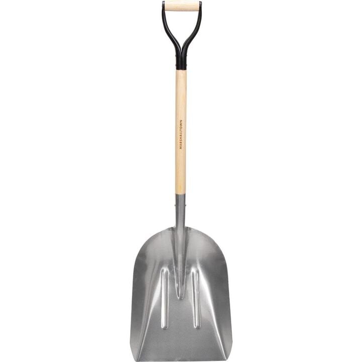 Marshalltown Aluminum Scoop Shovel with D-Grip Handle, large image number 1