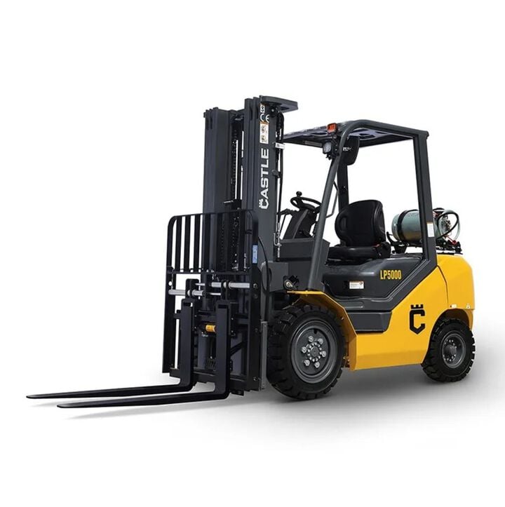 Castle Equipment 5500 Lb Liquid Propane Gas Powered Mast Forklift, large image number 6