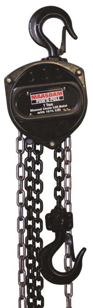 Maasdam 1 Ton Manual Chain Hoist