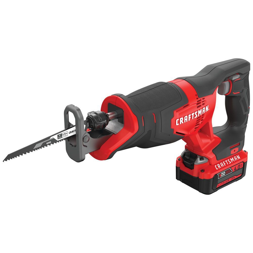 CRAFTSMAN V20* Cordless Reciprocating Saw Kit, large image number 5