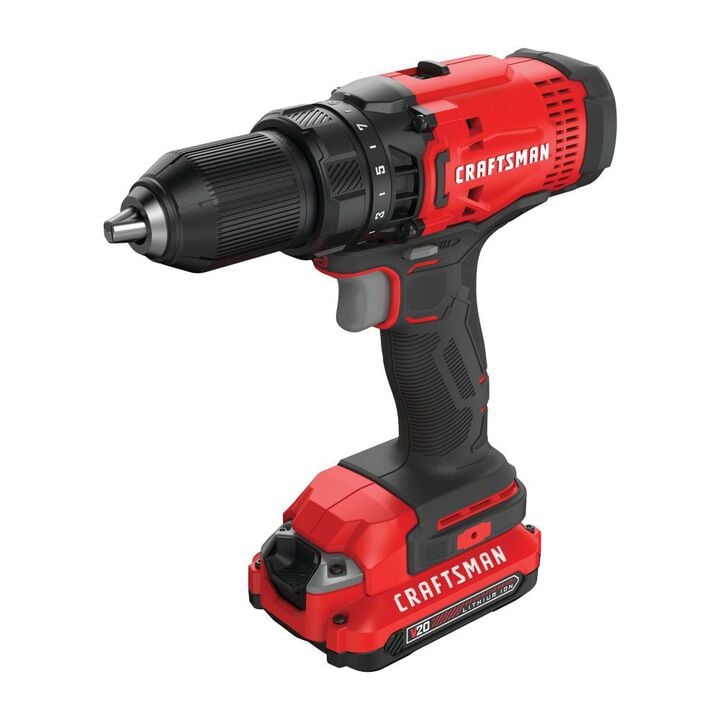 CRAFTSMAN V20* Cordless 1/2 Inch Drill/Driver 1 Battery Kit, large image number 10