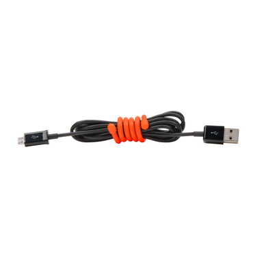 Nite Ize Gear Tie Reusable Rubber Twist Tie 12in 2pk Br. Orange, large image number 6