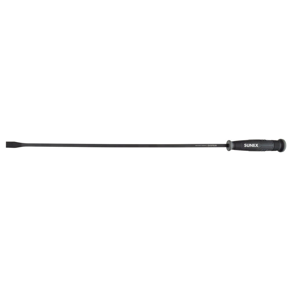 Sunex 36 Inch Curved Tip Pry Bar with Striking Cap, large image number 1