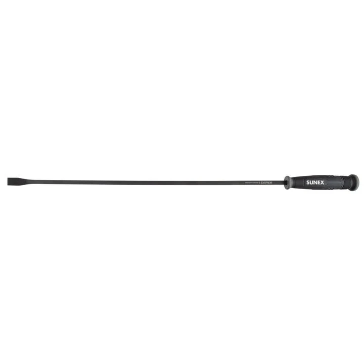 Sunex 36 Inch Curved Tip Pry Bar with Striking Cap