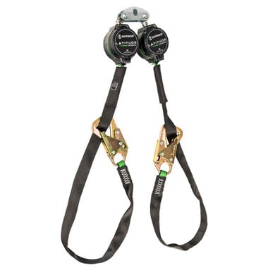 Safewaze Latitude Pro Tie-Back 7 Ft. Dual Web SRL-P: FS-EX313, 40 Inch Tie-back.