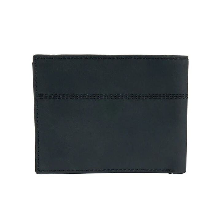 Carhartt Black Saddle Leather Bifold Wallet