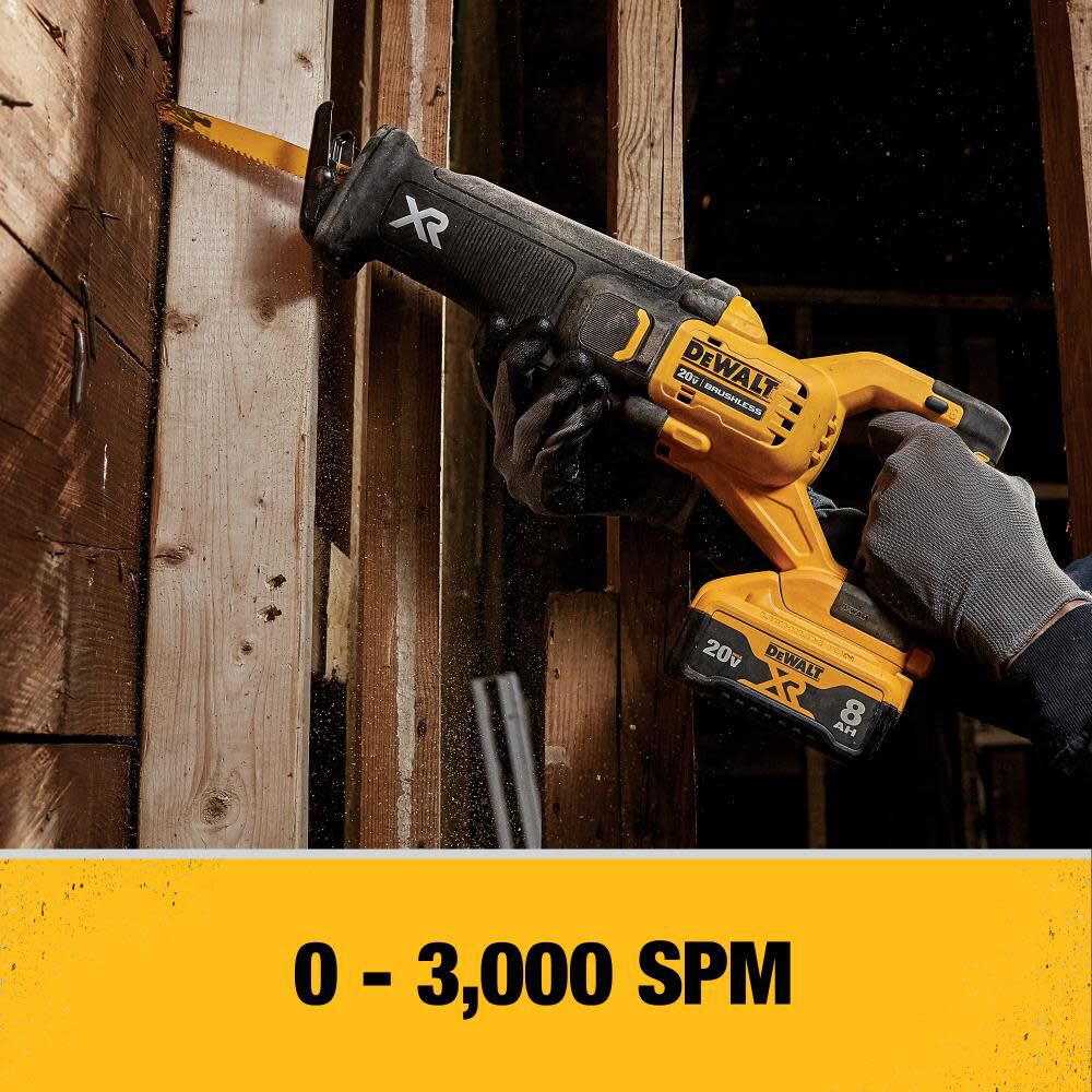 Dewalt 20v max store xr brushless reciprocating saw