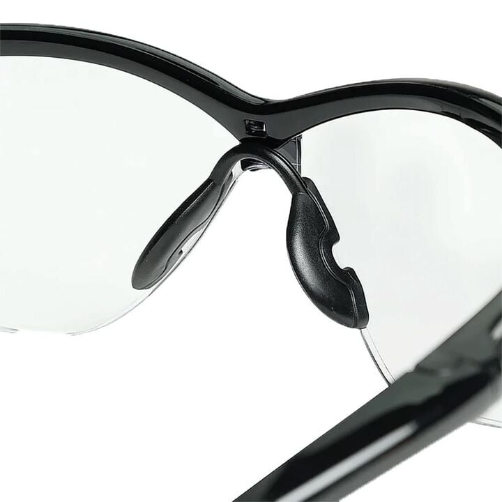 Jackson Safety Glasses Anti Scratch Coating Clear Lens Black Frame, large image number 4
