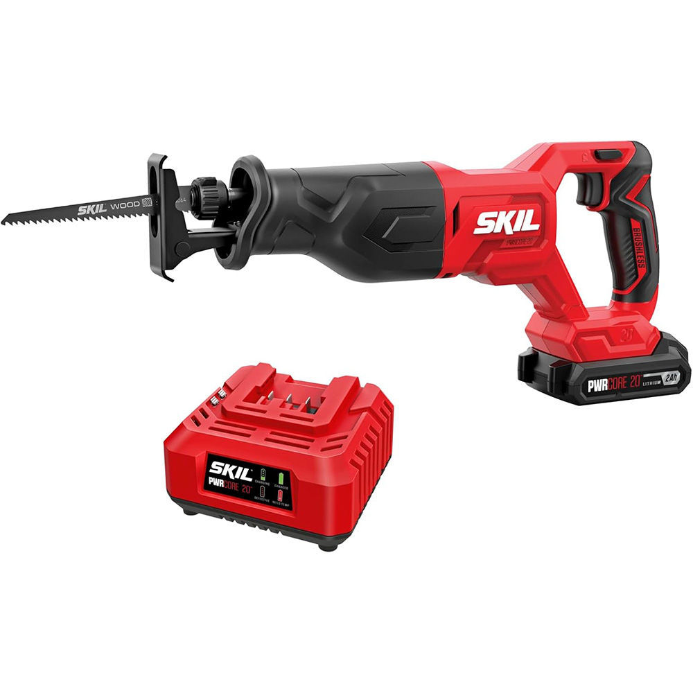 SKIL 20V Brushless Reciprocating Saw Kit, large image number 1