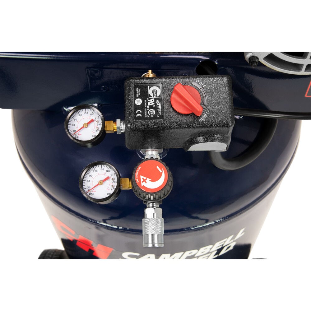 Campbell Hausfeld 30 Gallon 175 PSI 2 Stage Vertical Portable Air Compressor, large image number 11