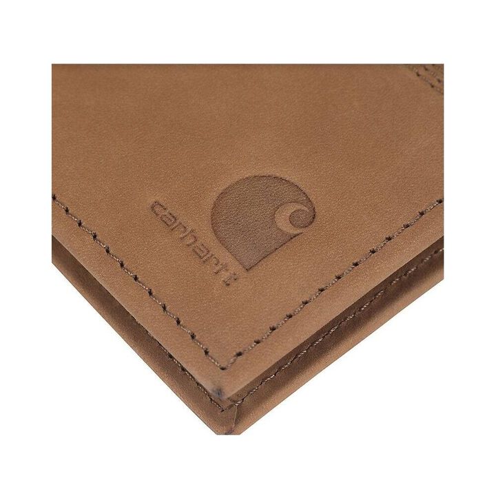 Carhartt Brown Saddle Leather Bifold Wallet, large image number 6