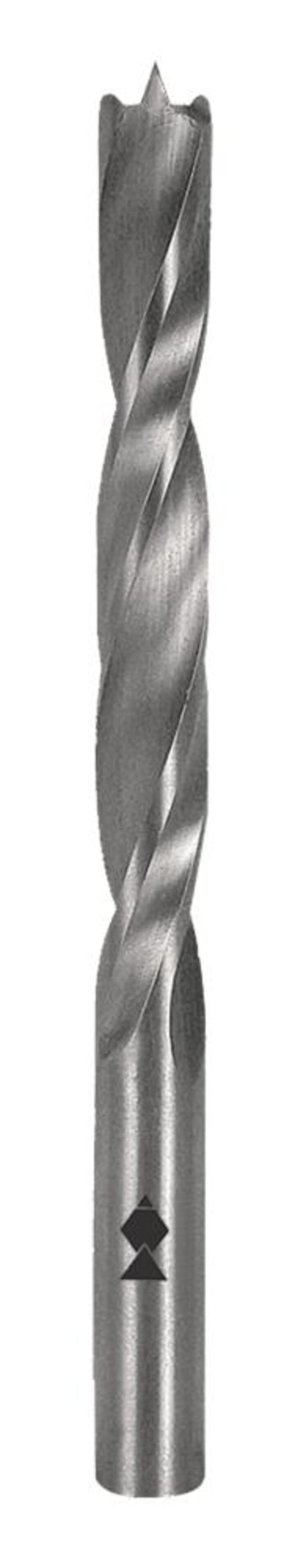 Fisch HSS Double Flute Brad Point Drill Bit - Fractional