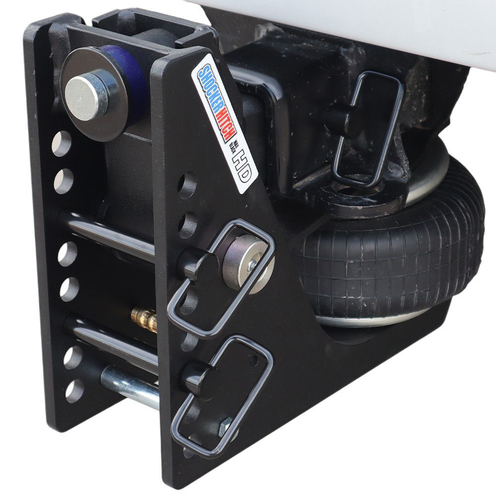 Shocker Hitch 20K Max Black 2.5in Air Receiver Hitch Base Frame with 2 D-Handle Pins, large image number 2