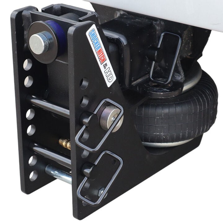 Shocker Hitch 20K Max Black 2.5in Air Receiver Hitch Base Frame with 2 D-Handle Pins, large image number 1