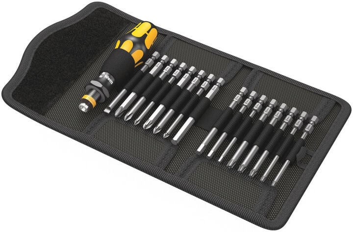 Wera Tools Kraftform Kompakt 60 ESD Bit Assortment 17pc