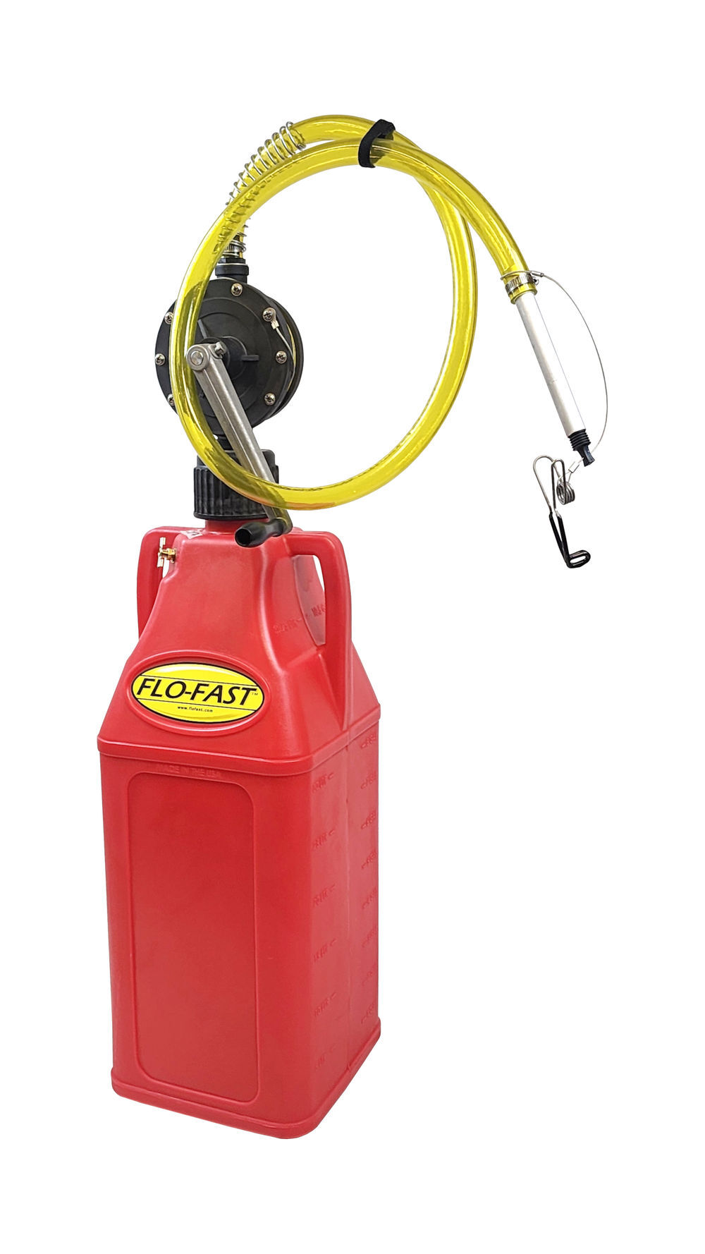 Flo-Fast 10.5 Gallon Red Gas Can System, large image number 2