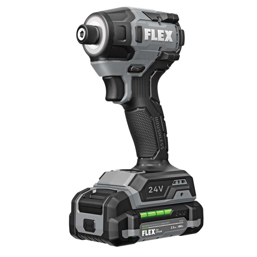 FLEX 1/4 Inch Hex Impact Driver Kit, large image number 3