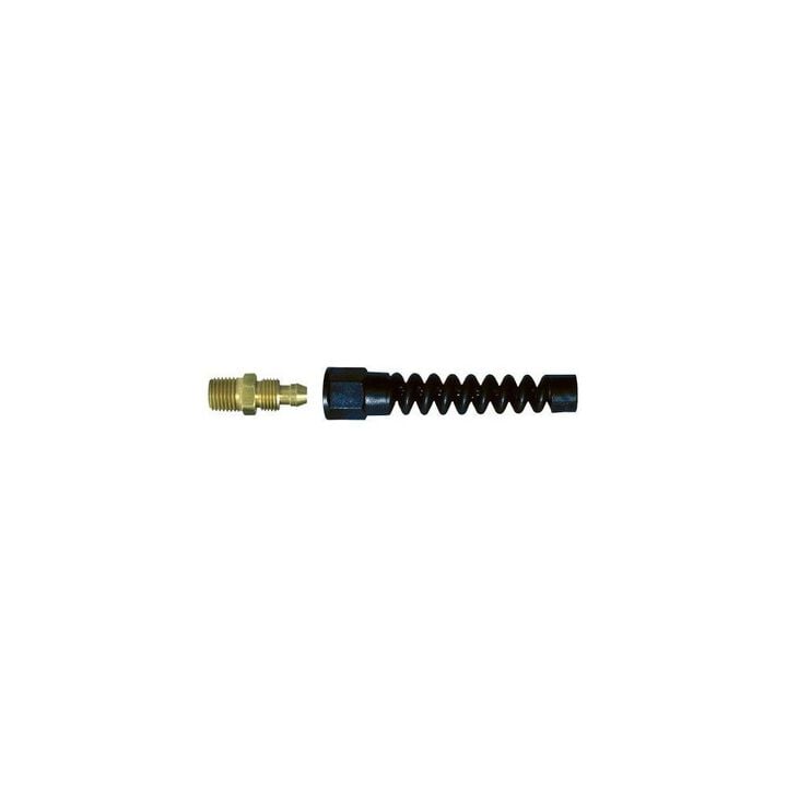 Coilhose 100ft Straight Hose, 1/4in MPT, Blue, large image number 3