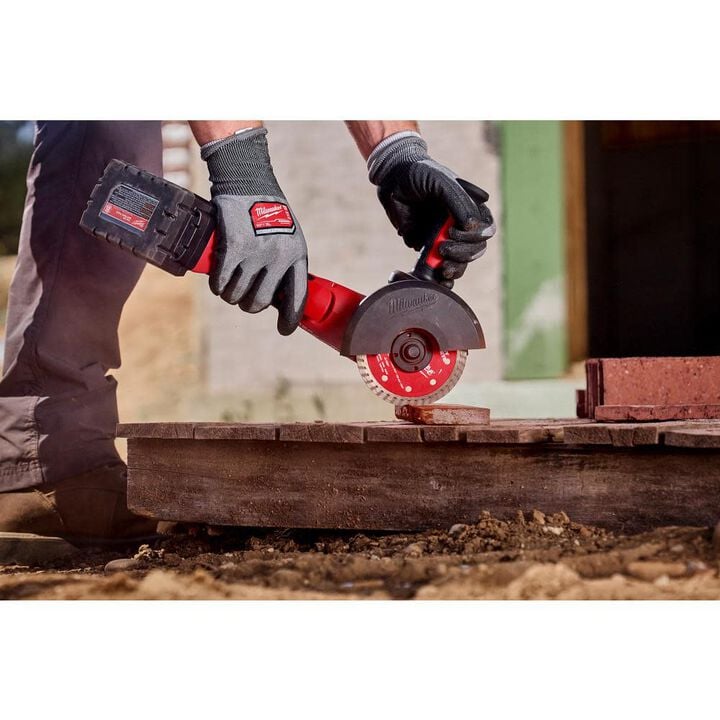 Milwaukee 4 Inch Turbo Rim Diamond Blade for Masonry and Concrete, large image number 7