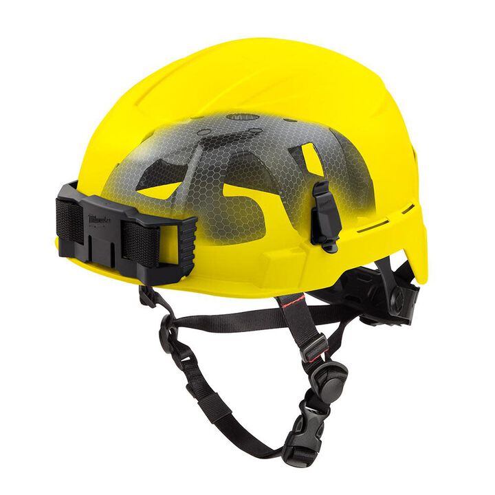 Milwaukee BOLT Yellow Safety Helmet with IMPACT ARMOR Liner (USA)-Type 2, Class E, large image number 0