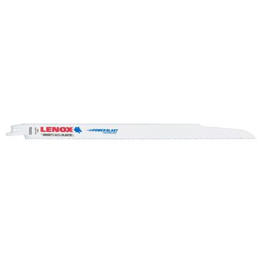 Lenox Reciprocating Saw Blade B110R 12in X 3/4in X .050in X 10/14 TPI 25pk, large image number 1
