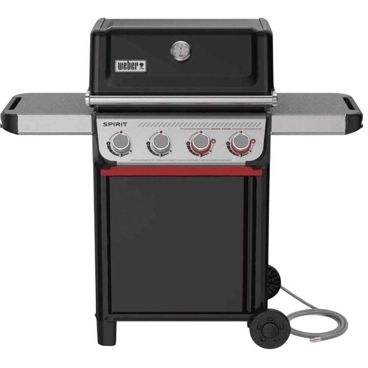 Weber Spirit E-425 26.6 Inch 4 Burner 35000 BTU Black Natural Gas Grill