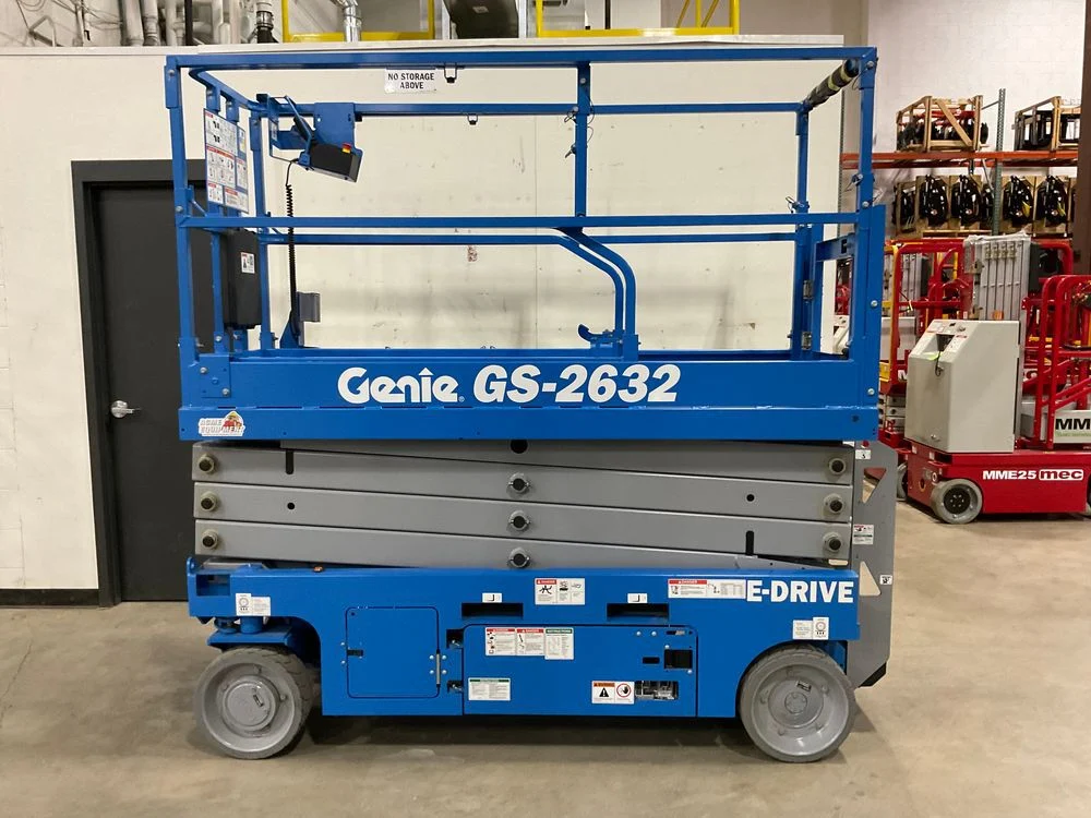 Genie 26 Feet Electric Slab Scissor Lift with E-Drive 500 Lbs, large image number 1