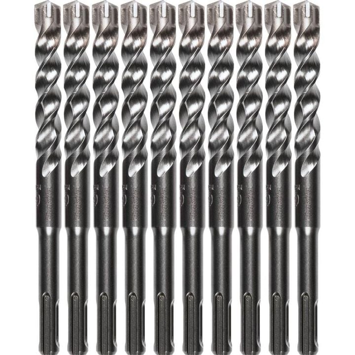 Makita 1/2in x 6in SDS Plus Bit 3 Cutter 10pk, large image number 0