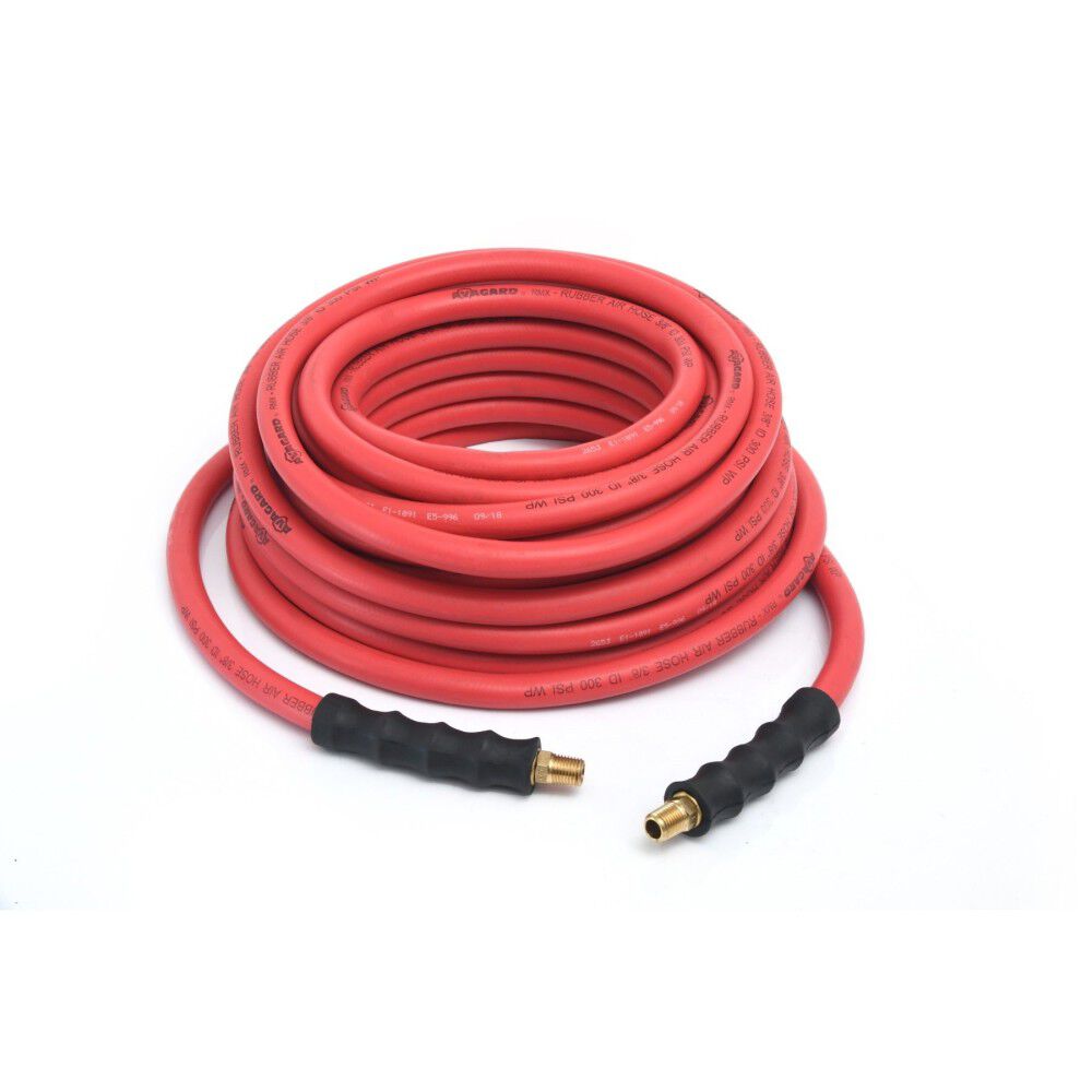 BluBird Avagard 3/8 Inch x 50 Ft. Rubber Air Hose Assembly – AVG3850