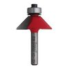 Freud 1-11/32 In. (Dia.) Chamfer Bit with 1/4 In. Shank, small