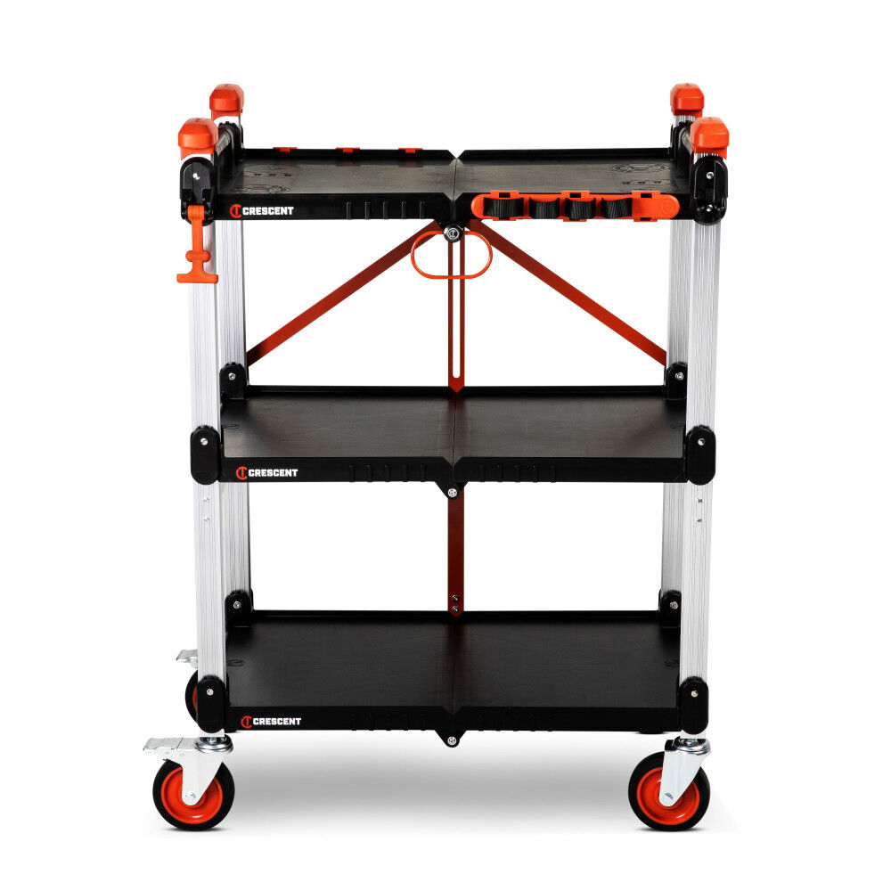 Crescent Three SITERUNNER Folding Jobsite Cart Bundle, large image number 2