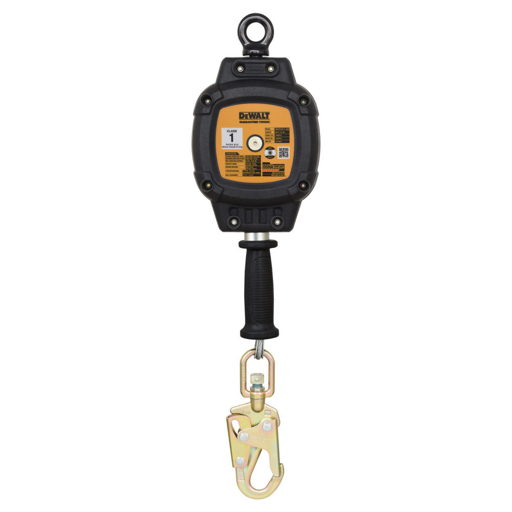 DEWALT 20ft Self Retracting Lifeline Galvanized Cable, large image number 2