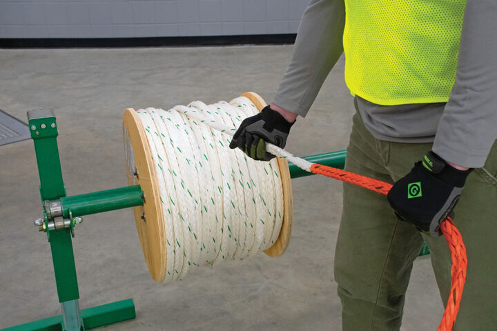 Greenlee High Performance Pulling Rope (19/32 Inch x 600 Ft.)  3 Piece Bundle, large image number 6