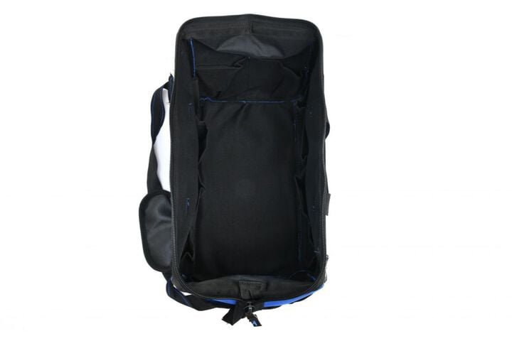 BluBird Work Gear Large Black Polyester BigMouth Bag, 22 Pockets, large image number 3