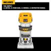 DEWALT DWP611 - 1.25 Peak HP Compact Router (DWP611), small image number 4