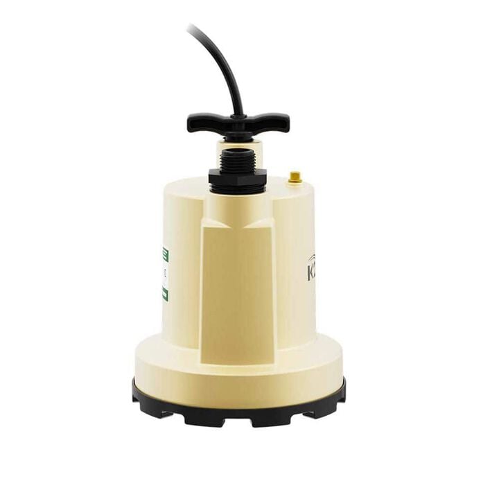 K2 Pumps 1/4 HP 115V Professional Grade Cast Aluminum Submersible Utility Pump, large image number 1