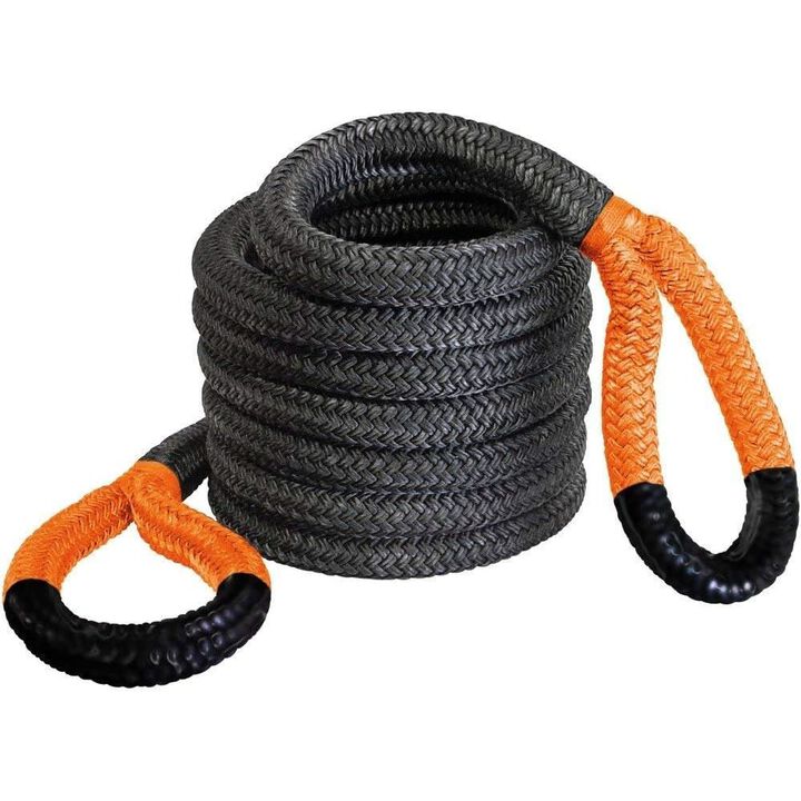 Bubba Rope 1-1/4 Inch x 20 Ft. Orange Power Stretch Off-Road Recovery Rope, large image number 1
