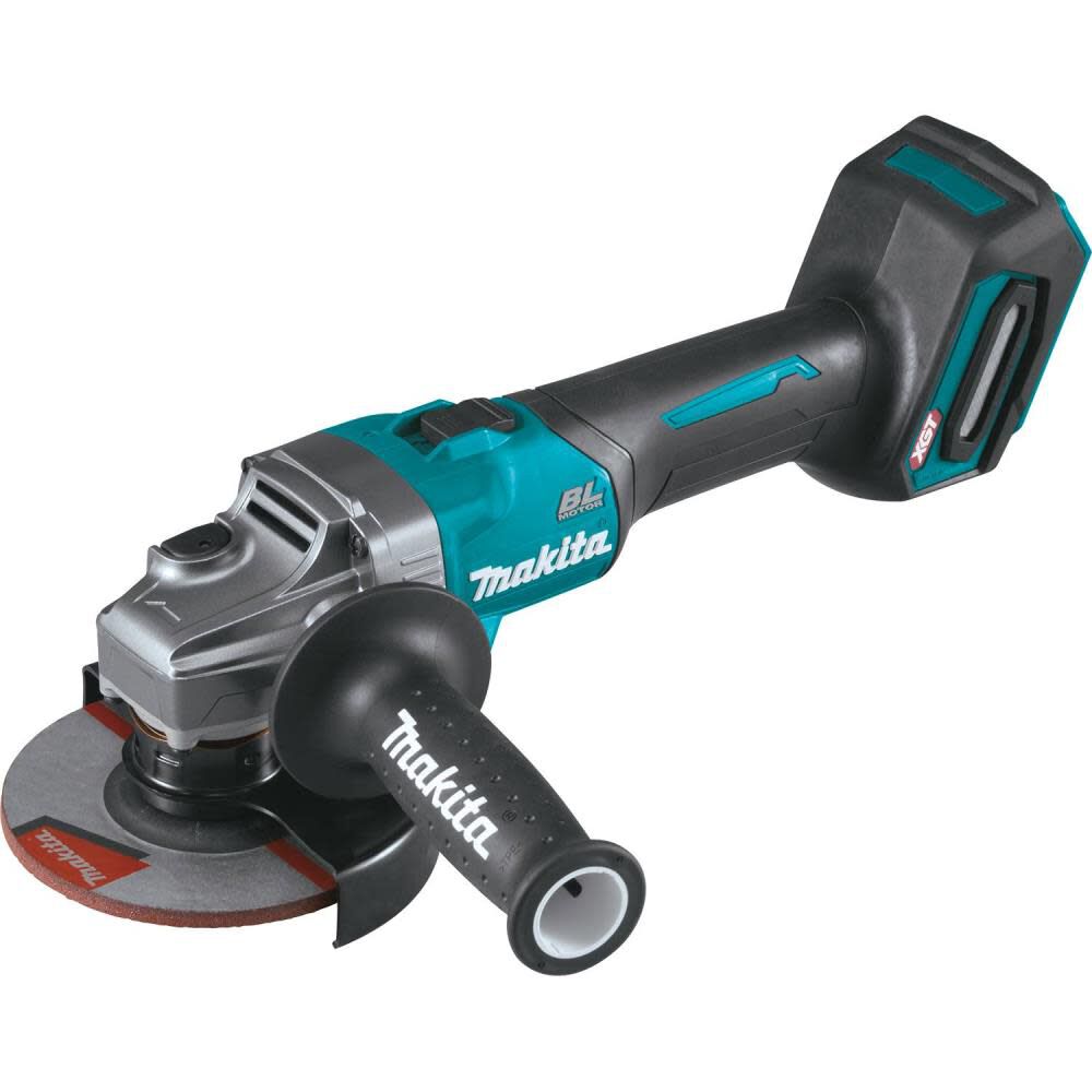 Makita XGT 40V max Angle Grinder 4 1 2 5in Bare Tool GAG01Z