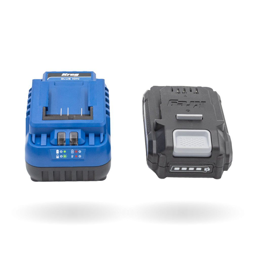 Kreg Blue Ion 20V Battery and Charger Starter Kit, large image number 2
