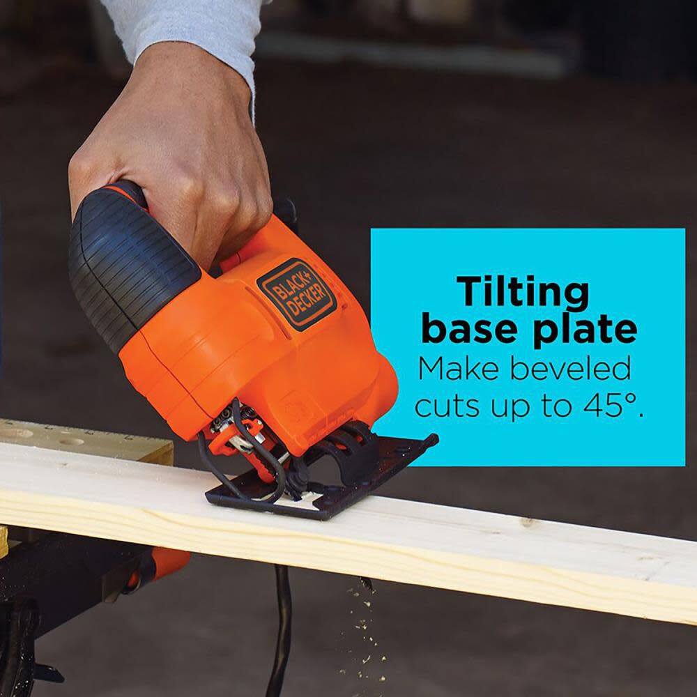 Black and Decker 4.5 Amp Jig Saw BDEJS300C BDEJS300C Acme Tools