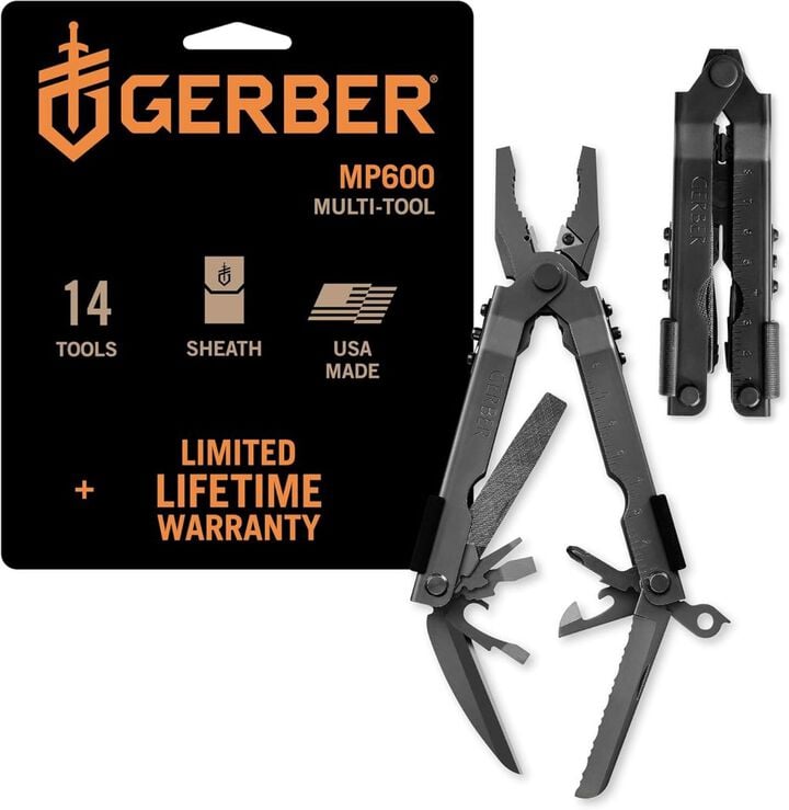 Gerber 600 Series Stainless Steel Bluntnose Multi-Plier, large image number 1