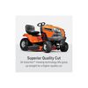 Husqvarna YTH24V54 54 Inch 24HP B & S Gasoline Riding Lawn Mower, small image number 2