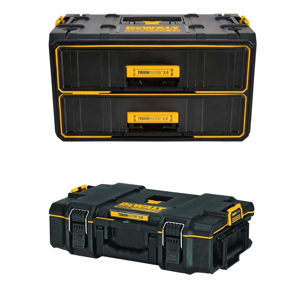 DEWALT Toughsystem 2.0 22 Pound 2-Drawer Unit, 110 Pound