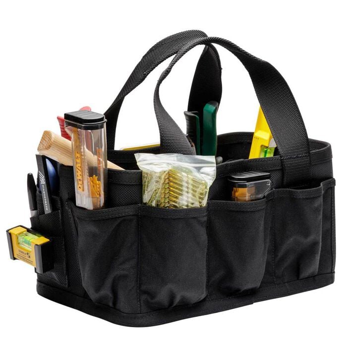 Diamondback Toolbelts Textured Vinyl and 1000D Nylon Baere Tote X, Black, large image number 1
