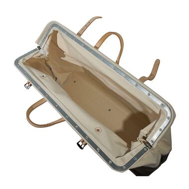 Klein Tools 24in High-Bottom Canvas Tool Bag, large image number 5