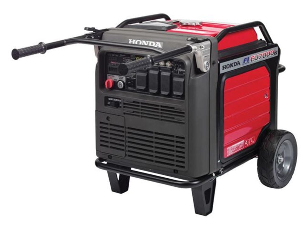 Honda 7,000 Watt Gas Powered 49-State Portable Inverter Generator with CO-Minder, large image number 4