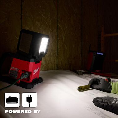 Milwaukee M18 ROVER Dual Power Triple-Panel Flood & Area Light (Bare Tool), large image number 5