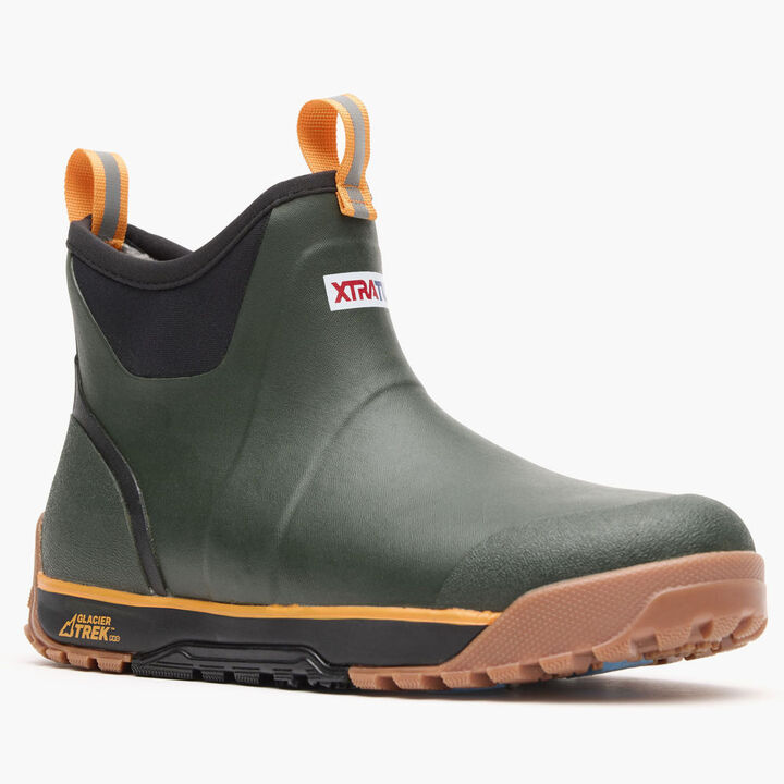 XTRATUF Mens Ice Fleece Lined Ankle Deck Boot, large image number 0