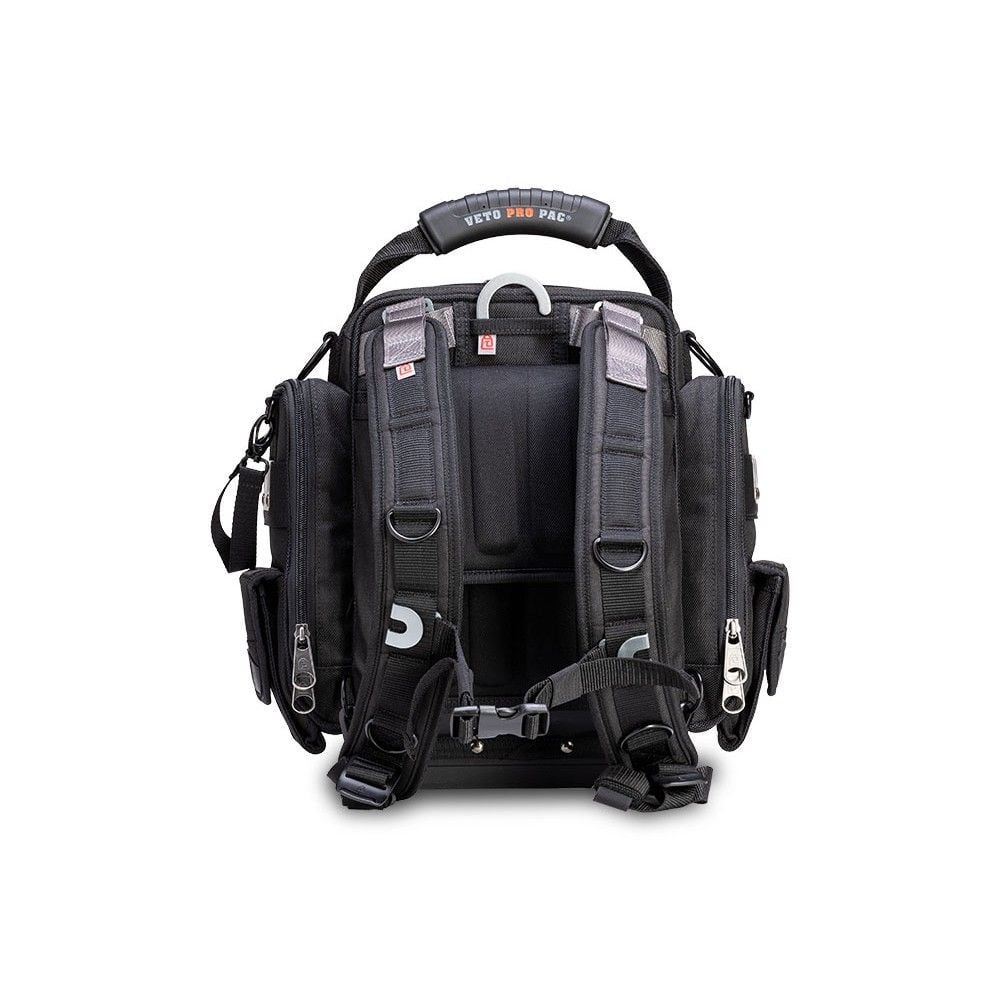 Veto Pro Pac Front Accessed Zippered Meter Bag, XL, Black, large image number 3