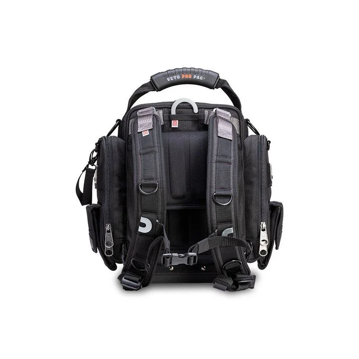 Veto Pro Pac Front Accessed Zippered Meter Bag, XL, Black, large image number 2